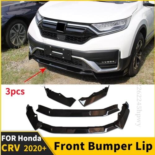 Modified Diffuser Spoiler Front Bumper Lip Chin Decoration Protector High Quality Body Kit For Honda CRV 2020 2021 2020