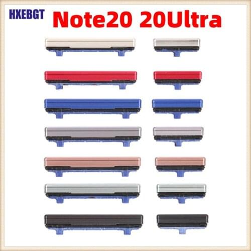 For Samsung Galaxy Note20 , Note 20 Ultra Side Button Set Power Button+ Volume Button Key Switch Smartphone Repair Parts