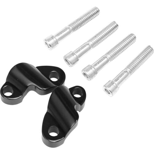 Handlebar Riser Clamp Kit for Harley Sportster 1200X Heavy Duty Light Weight