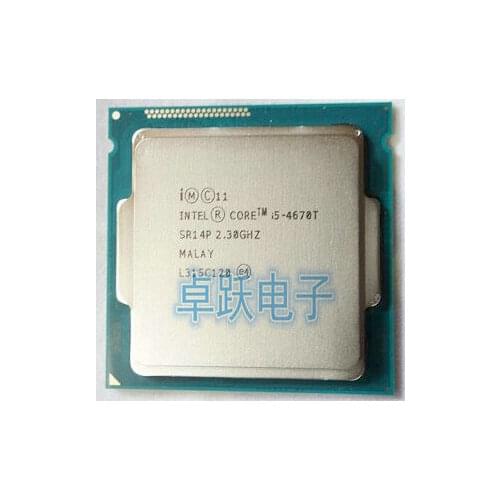 Original I5-4670T I5 4670T CPU Processor LGA 1150 Quad Core 45W 2.3GHz 22nm scrattered pieces