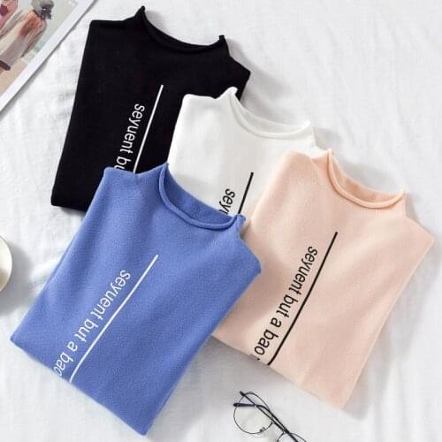 Autumn Fashion Turtleneck Sweater Women Korean Solid Knit Pullover Winter Clothes Casual Long Sleeve Soft Sweater Female Jumper