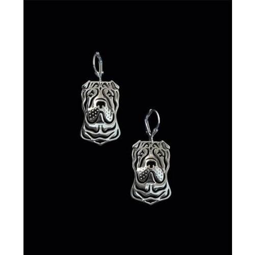 Drop Shipping-Chinese Shar Pei Earrings