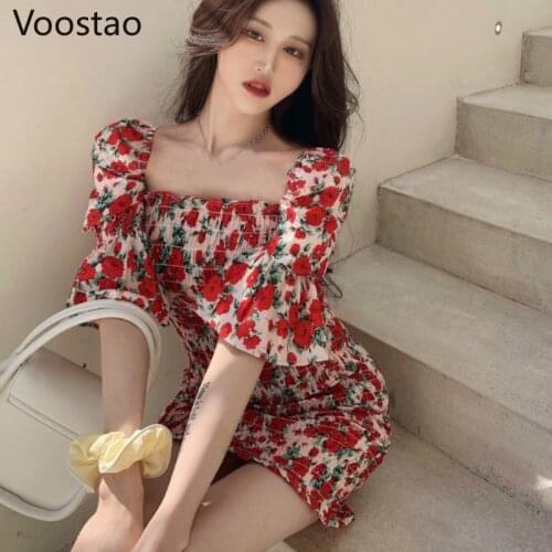 Summer Dresses With Sleeves Voostao China