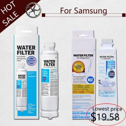 High quality Water Filter refrigerator filter For Samsung Da29-00020b DA29-00020A Haf-cin/exp accessories refrigerator parts