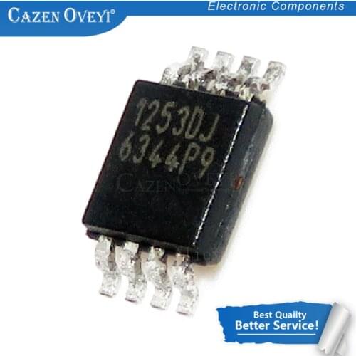 2pcs/lot MCP1253T-ADJI/MS MCP1253 1253DJ MSOP-8 In Stock