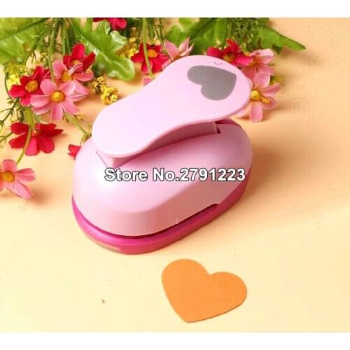4.6cm DIY Paper Printing Card Cutter Scrapbook Love Shaper extra large Embossing device Hole Punch Kids Handmade Craft gift
