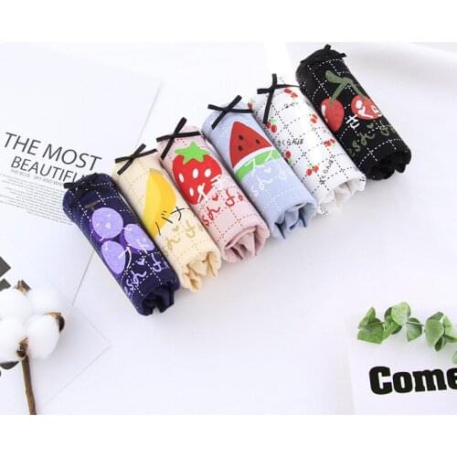 6Pcs Sexy Underwear Womens Panties Print Seamless Cotton Briefs For Girls Sexy Lingerie Underwear Female Ropa Interior Femenina