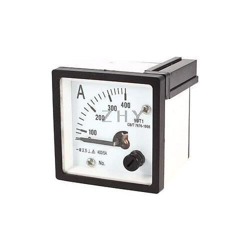 AC 75A 150A 200A 250A 300A 400A 500A 600A 800A Measuring Range Panel Mounting Ammeter Ampere Meter 99T1 48mm x 48mm