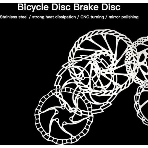 203mm/180mm/160mm Stainless Steel Rotor Six-nail Disc Brake G3/HS1 With Screws For MTB Mountain Road Cruiser Bike Bicycle Parts