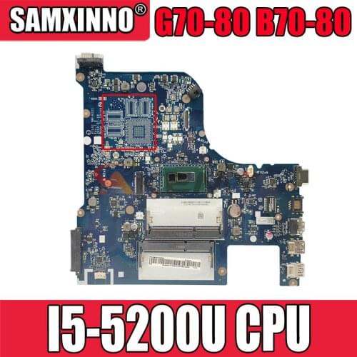 For Lenovo G70-80 B70-80 Z70-80 Z70-70 NM-A331 Motherboard With I5-5200U CPU 100% Tested