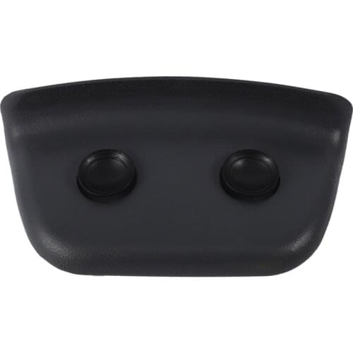 Spa Bath Pillow, PU Bath Cushion With Non-Slip Suction Cups, Ergonomic Home Spa Headrest For Relaxing Head, Neck, Back And Shoul