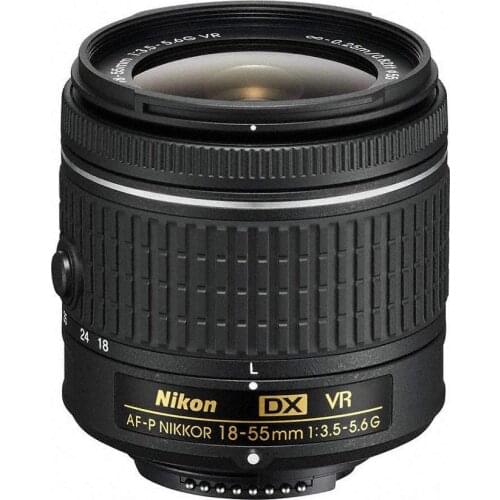 USED Nikon AF-P DX NIKKOR 18-55mm f/3.5-5.6G VR Lens for Nikon DSLR Cameras