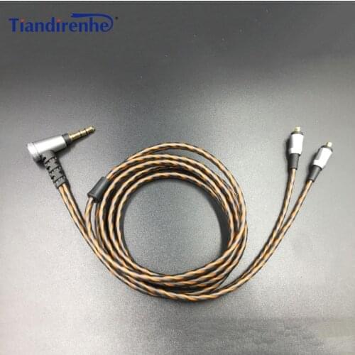 A2DC Earphone Replacement Cable Silver Plating HIFI Audio Cable For ATH-CKR100is CKR90 CKS1100is E40 E50 E70 LS50 LS300 LS400