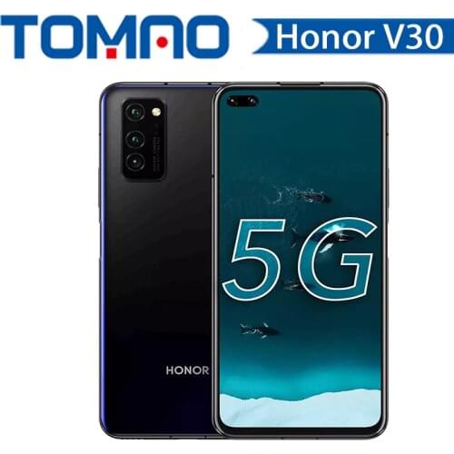 Honor V30 5G mobile phone Honor View 30 Kirin 990 Octa Core 6G 8G RAM 128G ROM 40mp Triple Camera 40W SuperCharge 5G Cellphone