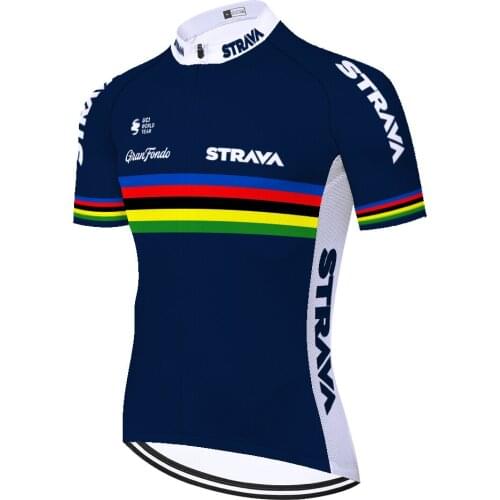 Strava Mallots Camisa Masculina Maglia Fietskleding Heren Bicycle Jersey Cycling Clothes Maillot Tricota Hombre Ciclismo 자전거의류