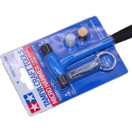 Tamiya 74060 Model Craft Tools Micro Hammer (4 Replaceable Heads)