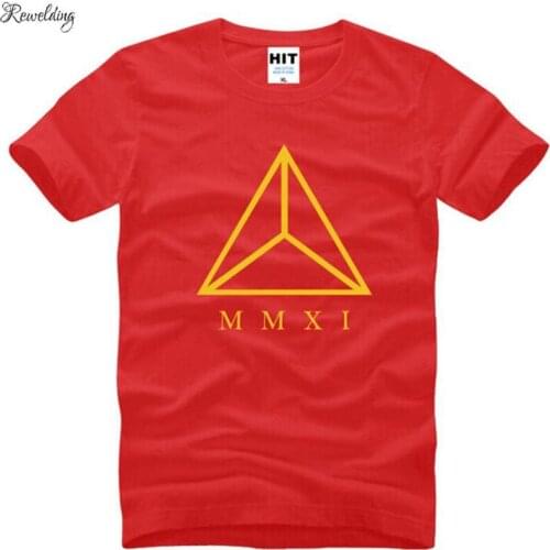 TRIANGLE MMXI SWAG Rock Music Mens T-Shirt Summer New Short Sleeve O Neck Cotton Casual Top Tee Camisetas Hombre Fans Clothing