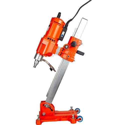 Water drill for quick removal of diagonal brace / Front and rear adjustment angle increase steel base