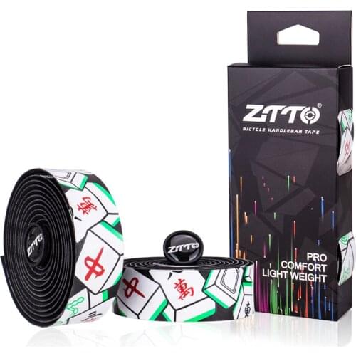 ZTTO Chinese style Mahjong Handlebar EVA PU Tape Road Bike Bar Tape High Quality Durable Shock-Proof Roadbike Bartape Accessary