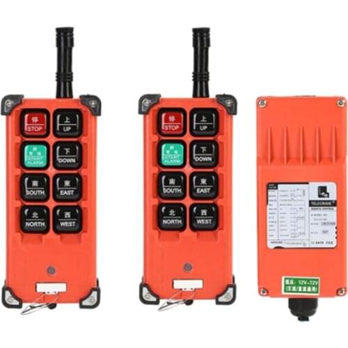2*Transmitter+1*receiver Industrial remote controller switches Hoist Crane Control Lift Crane F21-E1B 380V 220V 36V 24V 12V