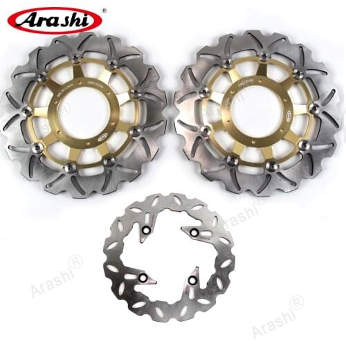 Arashi 1 Set Front Rear Brake Disc For HONDA CB F HORNET 900 2002-2006 Brake Rotor CBF900 CB900F Hornet 2002 2003 2004 2005 2006