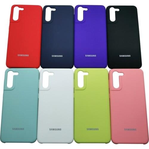 Samsung Galaxy S21 Plus Ultra A32 A52 A72 Liquid Silicone Case Silky Soft Back Protective Cover For Galaxy S21+ S21Ultra S21Plus