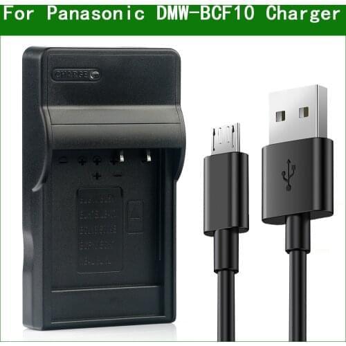 DMW-BCF10 CGA-S/106B S/106C S/106D Digital Camera Battery Charger For Panasonic DMC-FX60 FX65 FX66 FX68 FX70 FX700 FX75 TS1 TS4