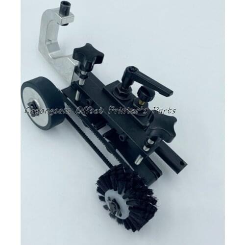 KBA 105 Machine Feeder Rubber Wheel Assembly KBA 104 162 Machine Brush Wheel Assembly