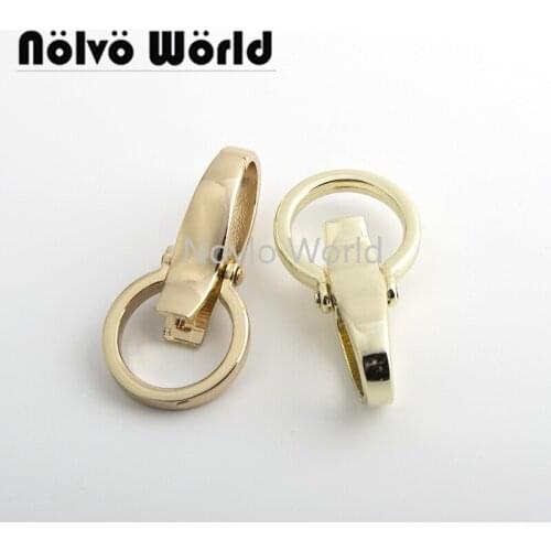 Nolvo World 5-20-50 pieces 23mm 4 colors gold snap hooks zinc alloy snap hook swivel snap hooks