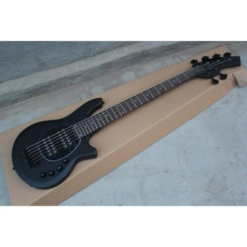 2020 new + factory + Ernie Ball Music Man Sting Ray BONGO Bass Satin black 6 strings bongo bass free shipping music man bass