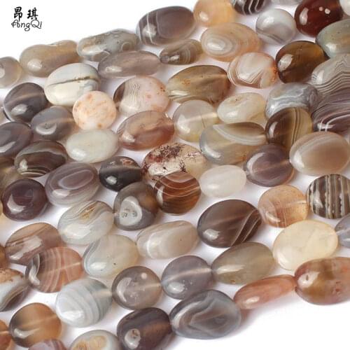 New 7-9mm Natural irregular Persian Gulf Agates beads natural stone loose spacer beads For jewelry making DIY charms Bracelet