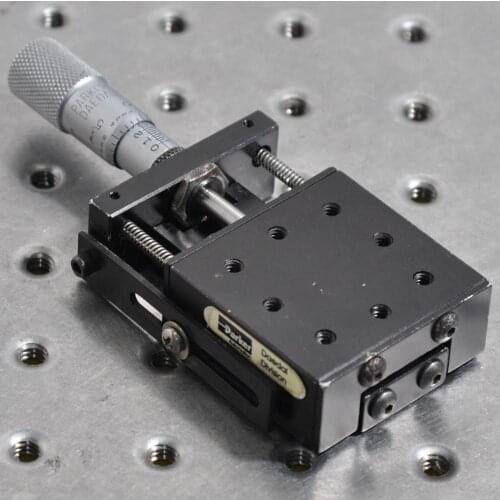 Parker mobile tuning table manual Y-axis fine-tuning displacement sliding table table specifications 1.75*1.61in aluminum