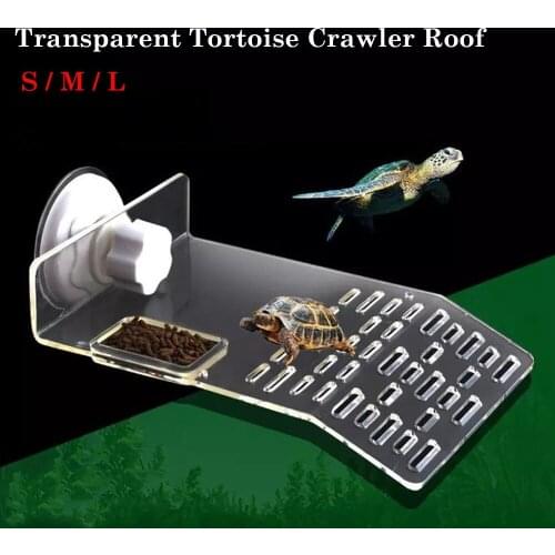 Plastic Turtle Pier Dock Basking Platform Shelf Decoration Crawler Sun Roof Terrace Island Climb Aquarium Station For Aquarium