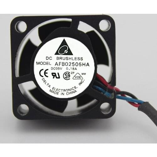 Brand new original 2510 2.5CM/cm fan 5V 0.18A AFB02505H
