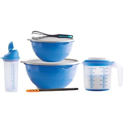 Tupperware Özel Set 6’lı, Miks, Karıştır Sakla, Modern Peri Çırpıcı, Şek Şek, Modern Peri Silikon İnce Spatula