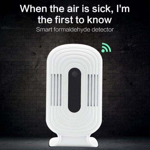 Smart WIFI CO2 HCHO TVOC Air Quality Tester Meter Gas Detector Temperature Humidity Monitor