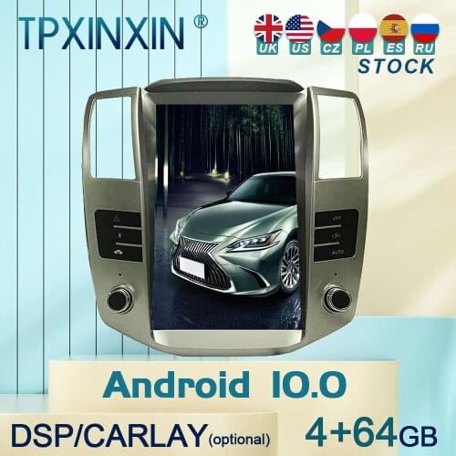 10.0 For Lexus RX 2004 - 2007 Android Car Stereo Radio with Screen Tesla Radio Player Car GPS Navigation Head Unit