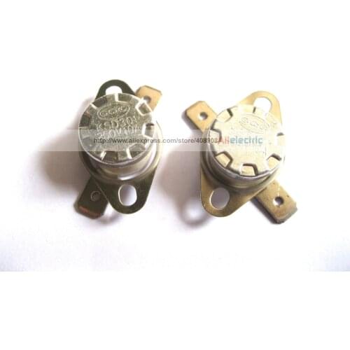 50 Pcs Temperature Switch Thermostat 200Degree N C KSD