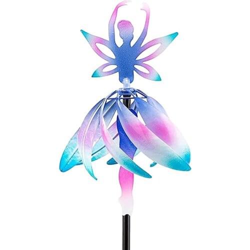 Ballet girl rotating fairy garden wind chimes wind chimes Fairy Ballerina Wind Spinne