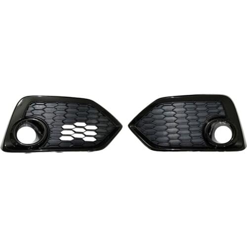 Car Side Fog Light Lamp Cover for 17-19 Honda Civic 71108-TGG-A20 71103-TGG-A20