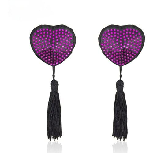 Hot Sale Sex Toys Bondage Diamond Milk Paste Fetish Flirt Sex Heart Nipple Adult Games Sex Erotic Toys for Women