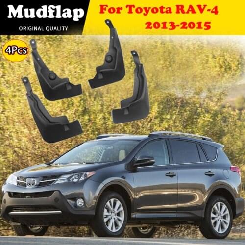 Car Mud Flaps Splash Guards Mudguards Fender Mudflaps Accessories For Toyota RAV4 XV40 2013 2014 2015 2016 2017 2018