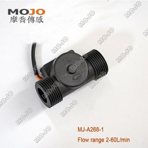 Hall Flow Sensor Intelligent Water Dispenser MJ-A268-1(5pcs/lot) 1-60L/min Diameter: G1"