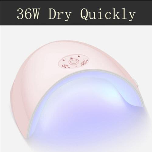 Yinikiz Nail Lamp Dryer with 30S/60S/90S Button Usb Charging Perfect Cure Nails Lamp Thumb Nail Curing Tools