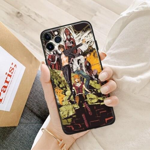 Death note light and misa L anime For iPhone se 6 6s 7 8 plus x xr xs 11 pro max soft silicone phone case cover shell