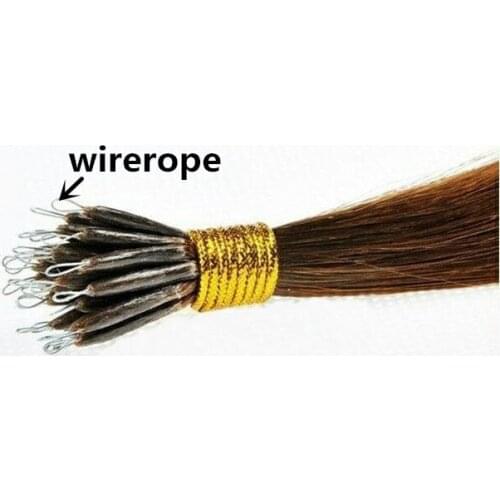 Nano hair extension Special wire rope for nano hair