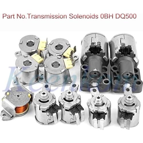 New 7 Speed Transmission Solenoids 0BH DQ500 Fit For Scirocco Transporter Q3 WD Clutch Automatic Transmission