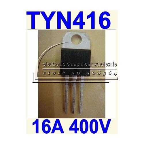 Wholesale 25PCS TYN416 ST Control THYRISTOR 16A 400V Silicon Controlled Rectifier TO-220