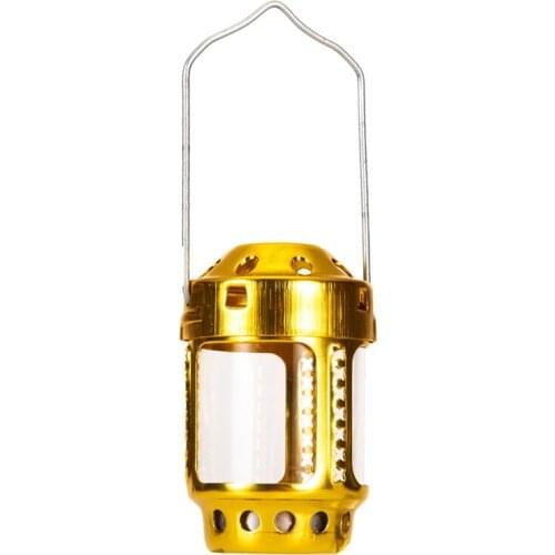 Outdoor Camping Fishing Tea Wax Lamp Aluminum Alloy Brass Suspension Lights Night Fishing Lighting Candle Light