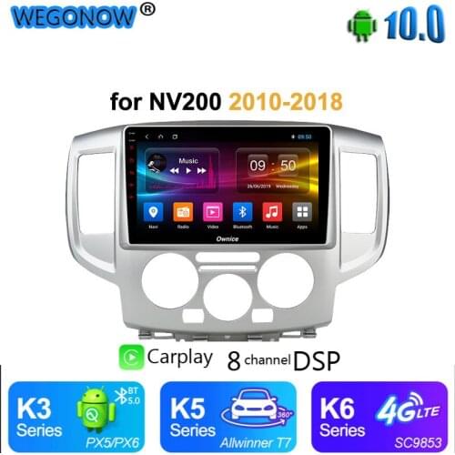 Ownice Octa Core 9" 360 Panorama Optical Android 10 Car DVD Player GPS carplay DSP 4G LTE DSP For Nissan NV200 2010 2011 - 2018